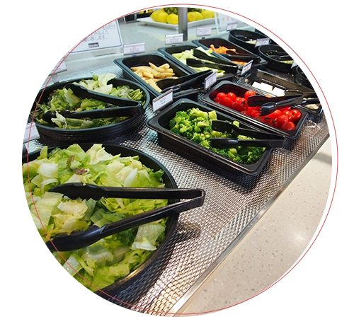 レストランシズラーはヘルシーで美味しい