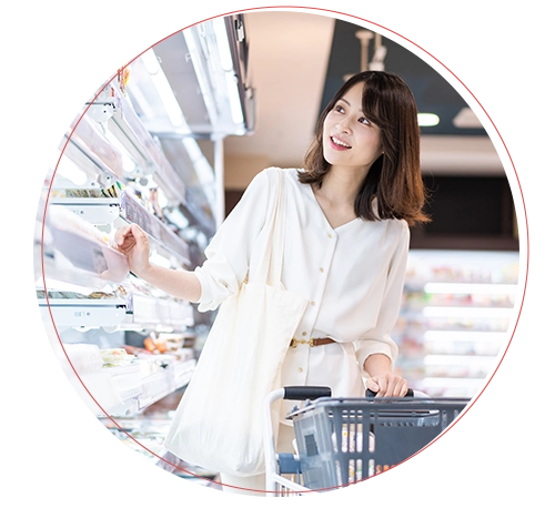 会館から駅の周辺には必要なお店がそろってる